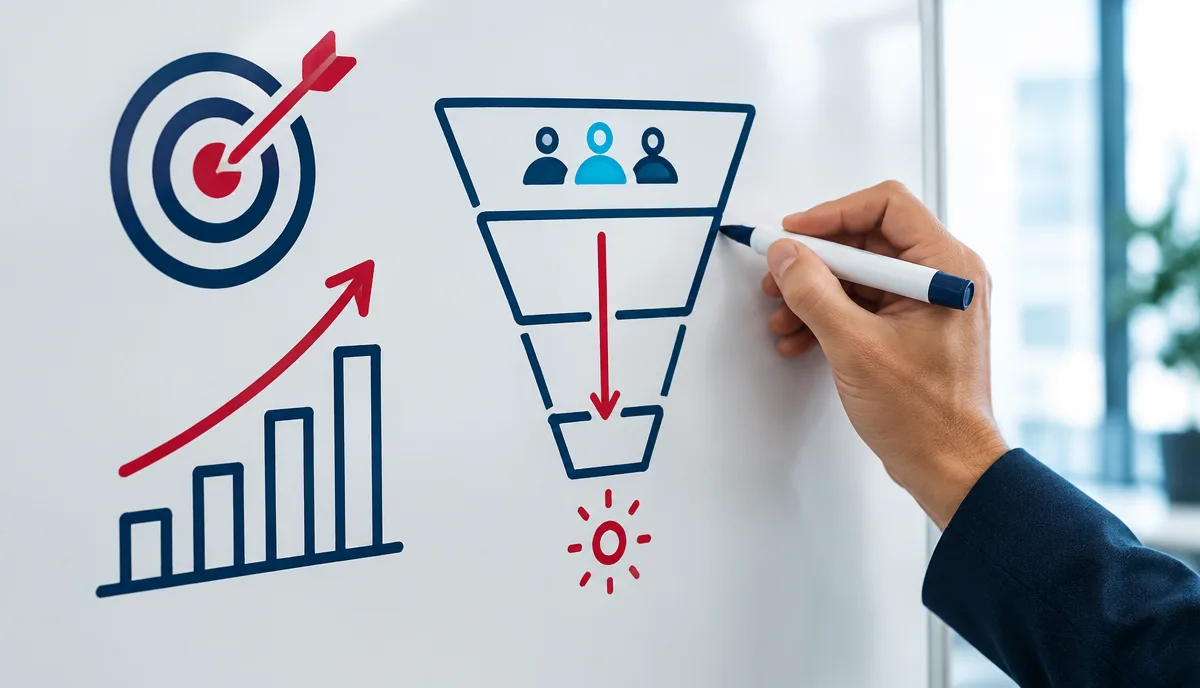 Working backward from a revenue goal to a marketing target