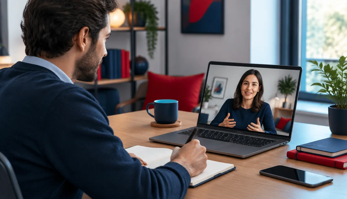 Founder interviewing a customer to test assumptions