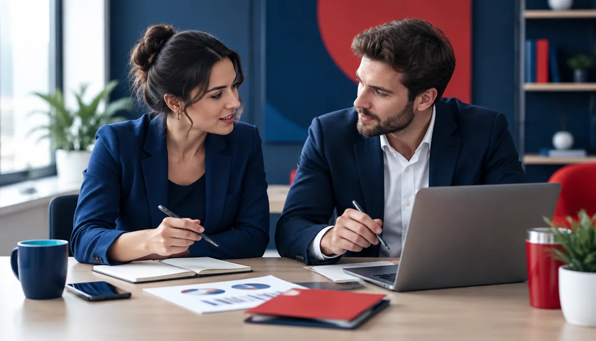Marketing and sales comparing their ideal customer profiles